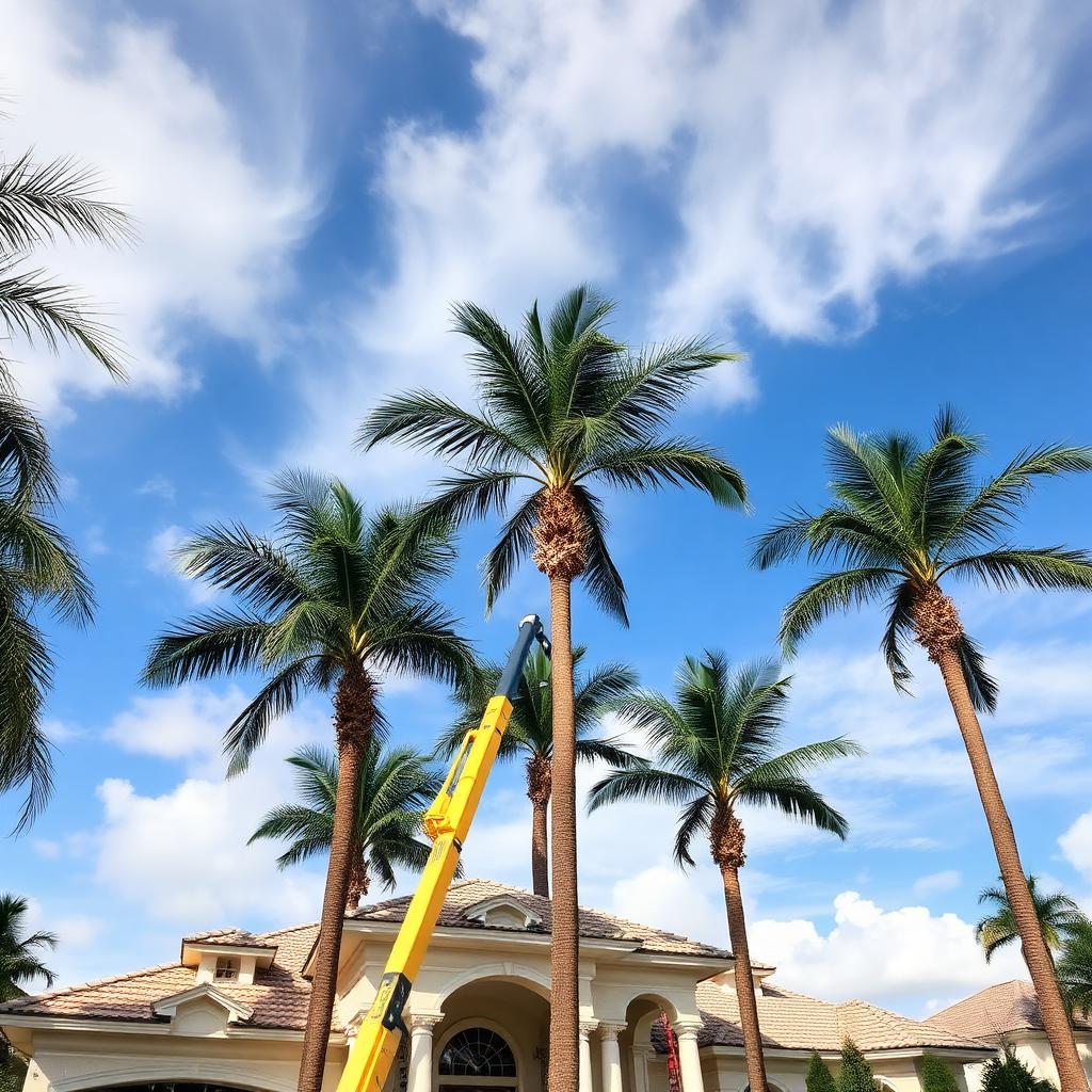 Palm Tree Installation